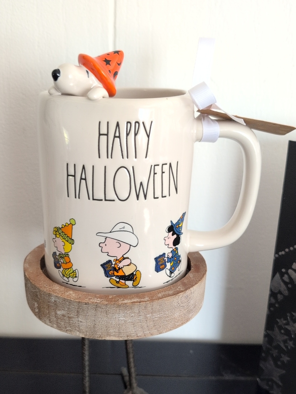 RAE DUNN X PEANUTS HAPPY HALLOWEEN